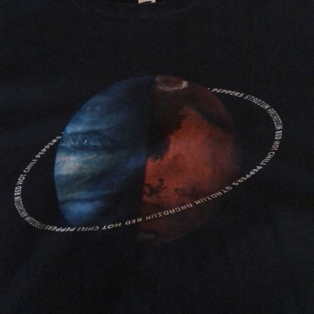 Red Hot Chili Peppers Stadium Arcadium tour shirt